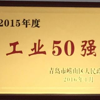 青岛市2015年度工业50强